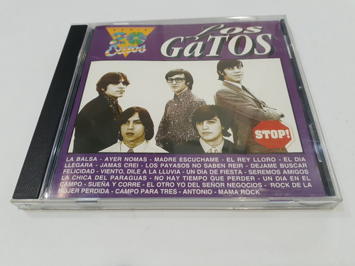 Serie 20 Éxitos, Los Gatos Cd 1995 Nacional Como Nuevo Mint