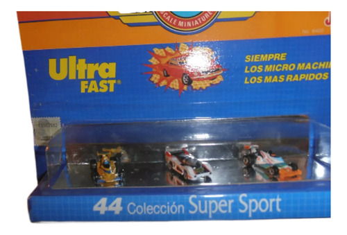 Micromachines 44  Colec Super Sport X 3- Devoto Toys