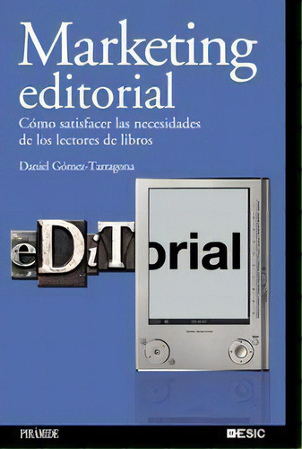 Marketing Editorial, De Gómez-tarragona, Daniel. Editorial Ediciones Pirámide, Tapa Blanda En Español