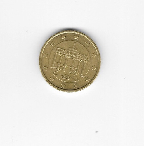 Ltc406. Coleccionable 50 Centavos Euro Alemania 2003 Ceca J.