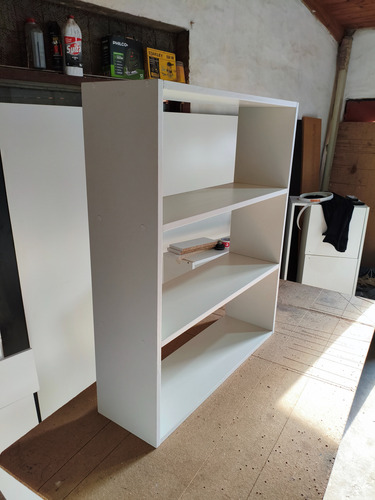 Estantería Kiosco Exhibidor Para Tu Mercadería 100x83x25 Blanco