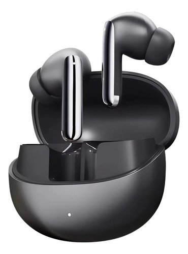 Auriculares Qcy Melobuds Pro Anc Ldac Hi-res Bt5.3 con 6 micrófonos, color negro
