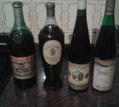 Lote De Botellas Antiguas