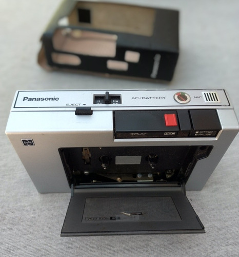 Grabadora Portatil Panasonic Auto Stop Vintage Model Rv-2400 (Usado)