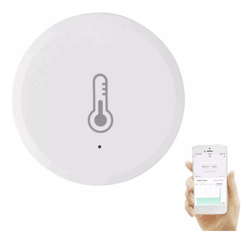 Sensor Temperatura Y Humedad Inalámbrico Smart Zigbee Tuya