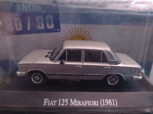 Colección Inolvidables 80/90  Fiat 125 Mirafiori 1981