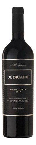 Pack De 2 Vino Tinto Dedicado Gran Corte Finca Flichman 750