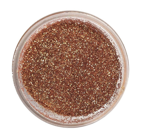 Mini Glitter - Purpurina G15 Bronze Marron Dorado Rojizo