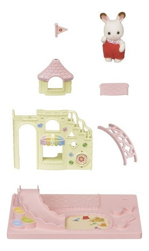 Sylvanian Set De Parque Infantil Castillo De Bebes 05319sy