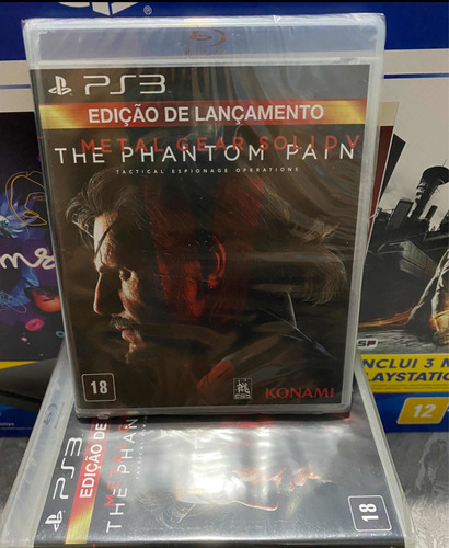  Metal Gear Solid V The Phantom Pain Ps3 Novo Lacrado