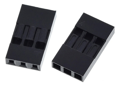 Kit 20 Conectores Dupont 3 Vias Macho Com Terminal
