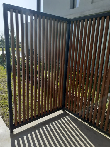 Perfil Tubular Pvc Simil Madera Libre De Mantenimiento 2.90
