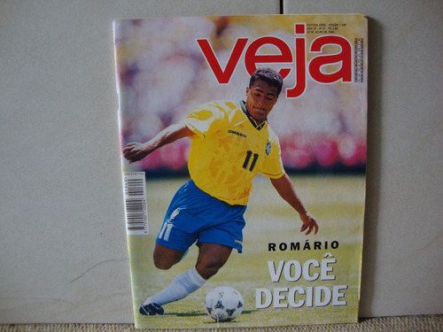 Revista Veja - Edição 1349 - 07/1994 - Romário Você Decide.