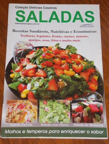 Revista Coleção Delícias Caseira Saladas