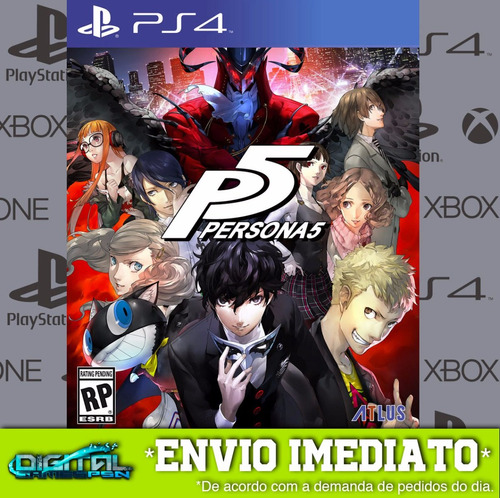 Persona 5 Ps4 Psn Digital Envio Imediato