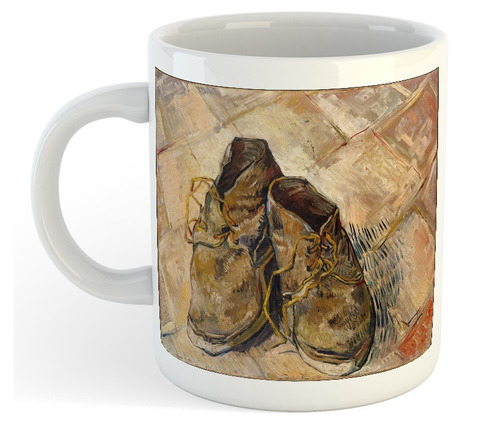 Taza De Plastico Vincent Van Gogh Zapatos Shoes