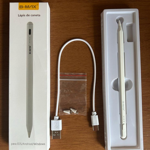 Caneta Touchscreen Tablet Notebook Pen Para Android E Ios