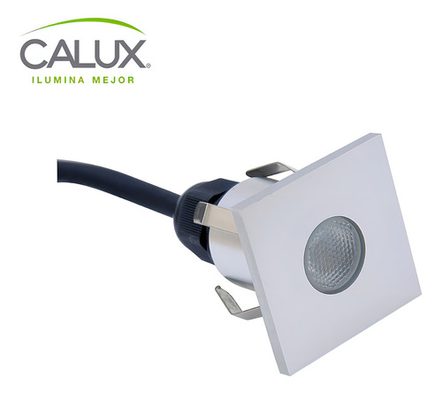 Lámpara Led Para Empotrar En Techo 0220 Led Calux Color Aluminio