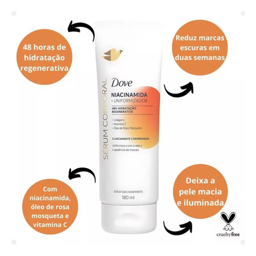 Dove Serum Hidratante Corporal Niacinamida Uniformizador