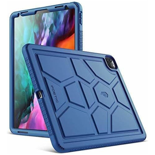 Funda Para iPad Pro 12.9 2020 Case Protector Silicona Azul