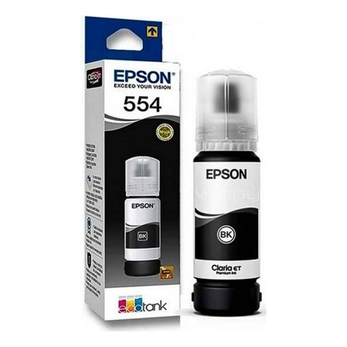  Tinta Epson T554120-al Negro Pigmentado L8160 / 8180