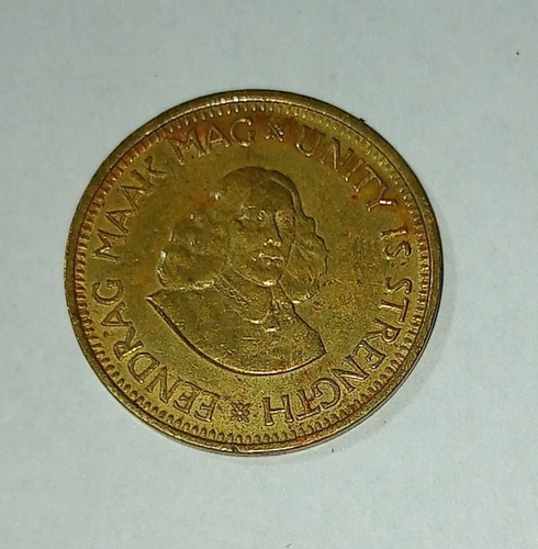 Moneda De Sudafrica De 1/2 Cent. 1963 Km56- V.f.