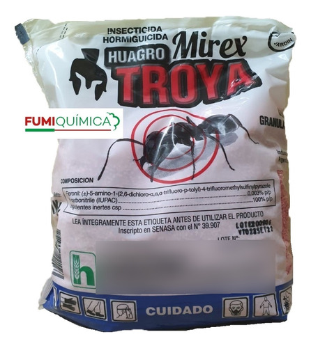 Porta Cebos Granulados X 20 Unidades + Mirex Troya X 1kg