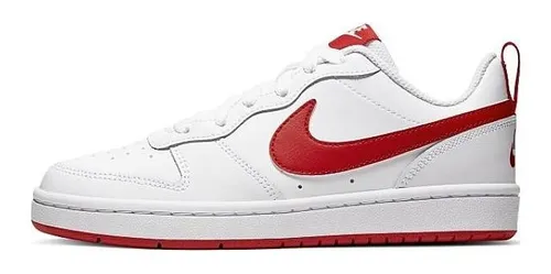 Nike Court Borough Blanco/rojo 103