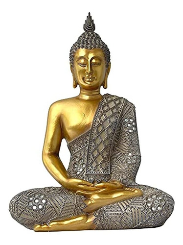 Estatua De Buda Sentado Para La Decoración Del Hogar - 13? E