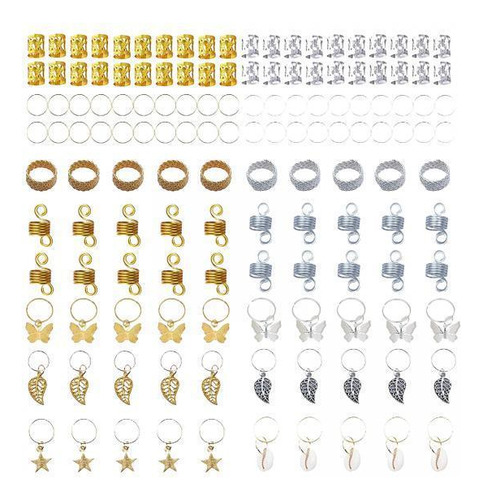2 X 140x Cuentas Para Trenzas De Cabello Múltiples Estilos