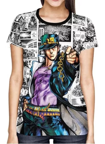 Camiseta JoJo's Bizarre Adventure Jotaro Kujo Mod.01