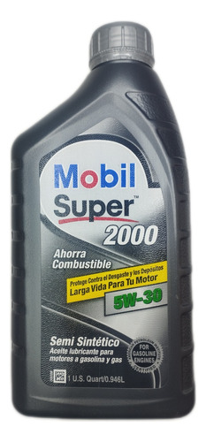 Aceite Mobil Super 2000 Semi-sintetico 5w20 Original