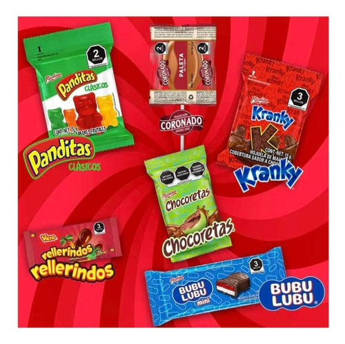 Ricolino Surtido Ricofiesta Bolsa 1.3kg (96 Dulces) Piñata