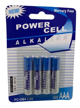 4 Pilas Baterias Aaa Power Cell Plitex 6511 1 Xavi         