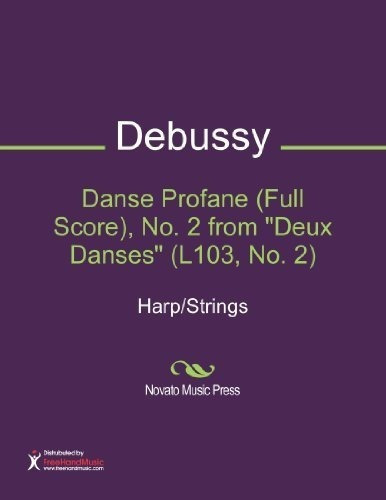 Danse Profane Partitura Completa Libro