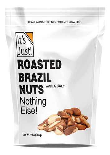 Its Just - Nueces De Brasil Tostadas 2 Lb (32 Oz) Con Sal Ma