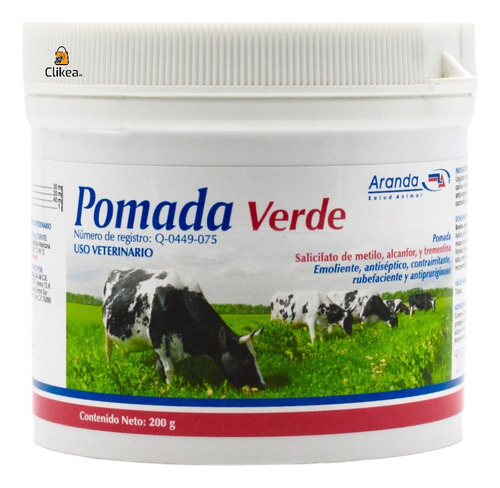 Pomada Verde Aranda 200 G Sellado