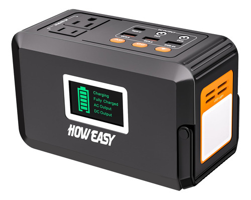 Howeasy Banco De Energía Portátil De 120 W 88 Wh/24000 Mah