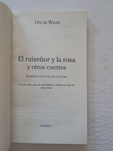 El Ruiseñor Y La Rosa Y Otros Cuentos - Oscar Wilde (Usado)