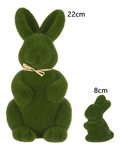 Adornos Happy Easter Con Forma De Conejo De Pascua, Conejo V