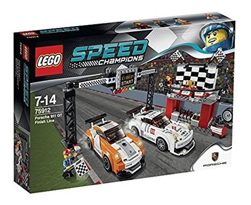 Lego Speed Champions Porsche 911 Gt Linea De Meta 75912