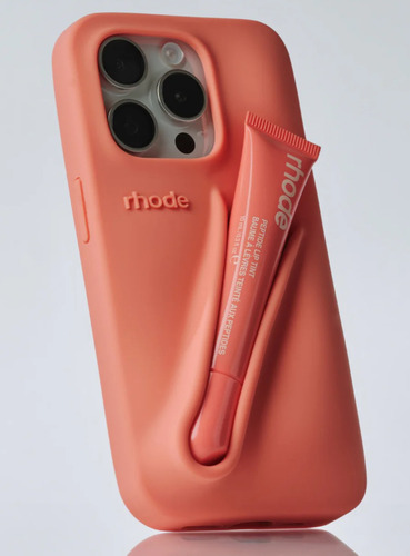 Rhode Lip Case Para Iphone! Peach 15 Pro Max