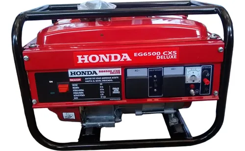 Grupo Electrogeno Generador Honda Eg6500cxs Deluxe