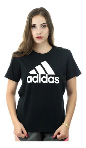 Camiseta adidas Logo Feminina Camisa Dia A Dia Casual