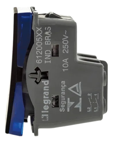 Kit 40 Interruptores Bipolar 10a Pial Plus - Preto