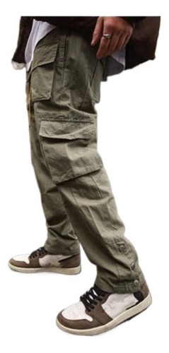 Hip Hop Streetwear Jogger Pantalones Cargo