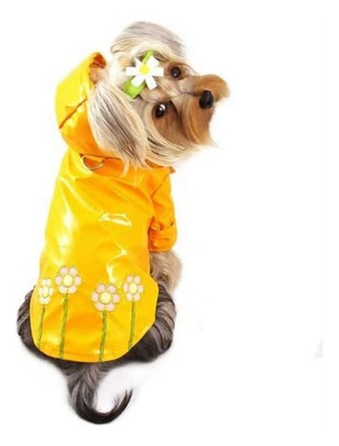 Klippo Dog/puppy Daisy Waterproof Jacket/raincoat/rain Gear/