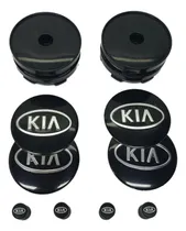 Comprar Tapa Emblema + Tapa Piton Aro Rueda Para Kia 58mm Kit 12pz