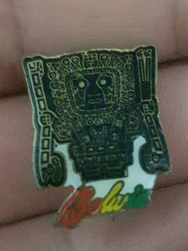  Pin Republica De Bolivia Dibujo Inca Prendedor