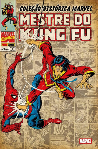 Imagem 1 de 2 de Hq Coleção Histórica Marvel Vol.02 Mestre Do Kung Shang-chi
